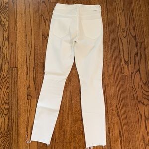 MOTHER white jeans 24